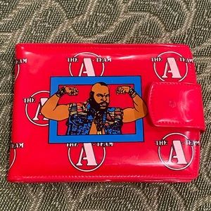 Vintage A-Team Mr.T kids wallet B.A. Baracus Toys